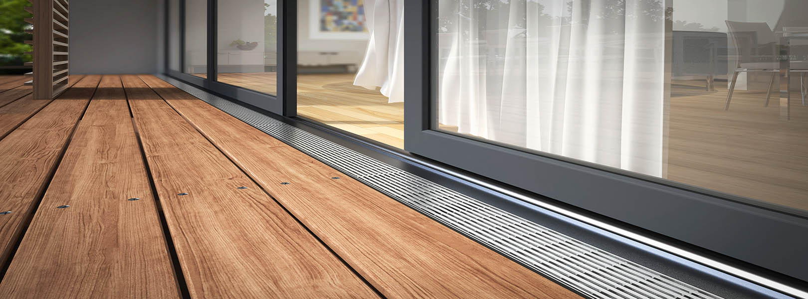 Balcony Threshold Drainage